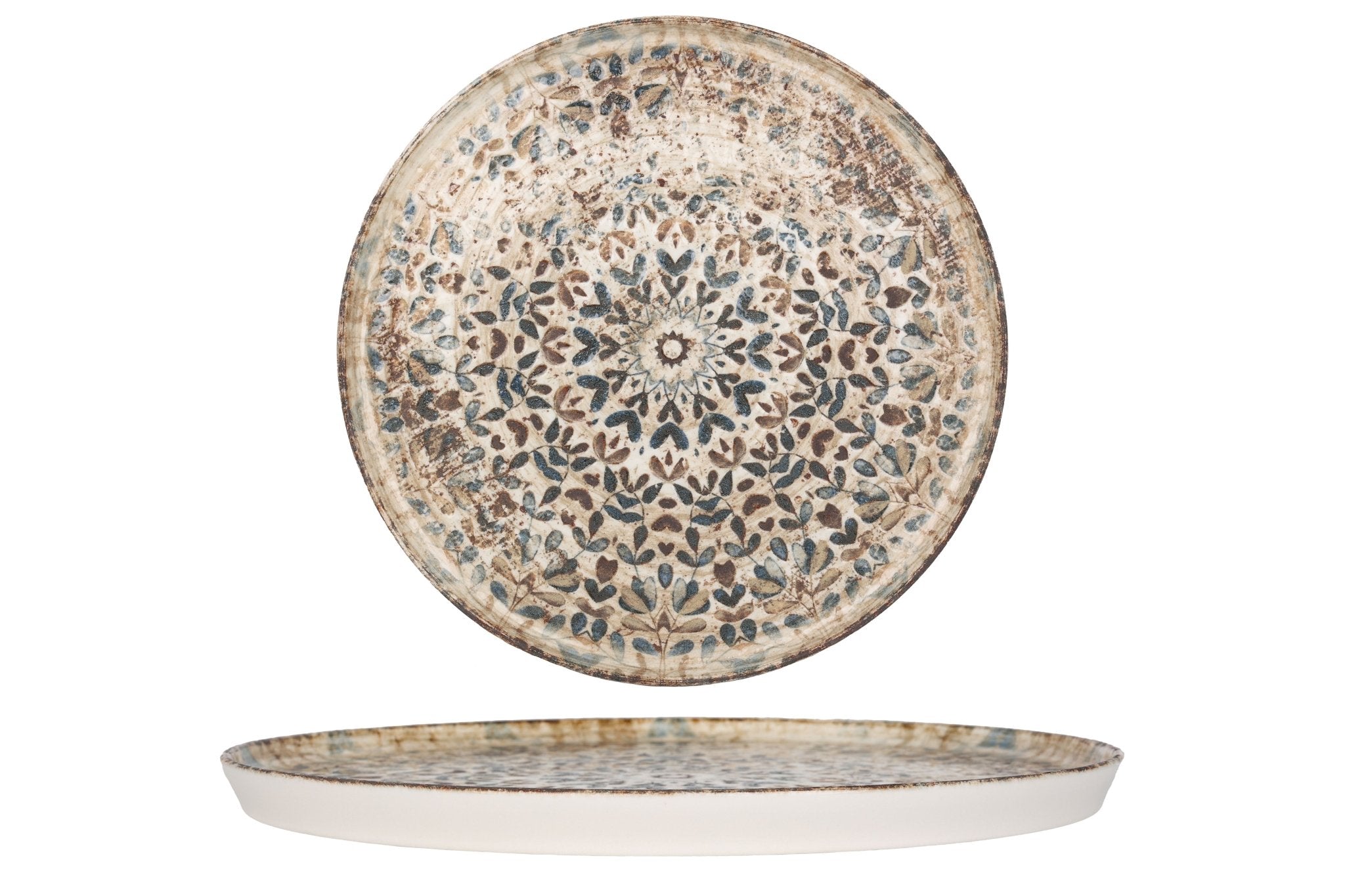 Rinart premium porcelain - Aztec - flat dinner plate 28 cm