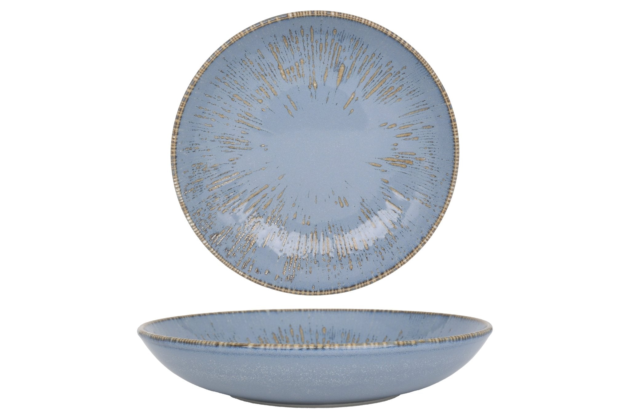 Bonna Sky Snell Deep Plate 23cm | Restaurant Tableware – Chaplin Home