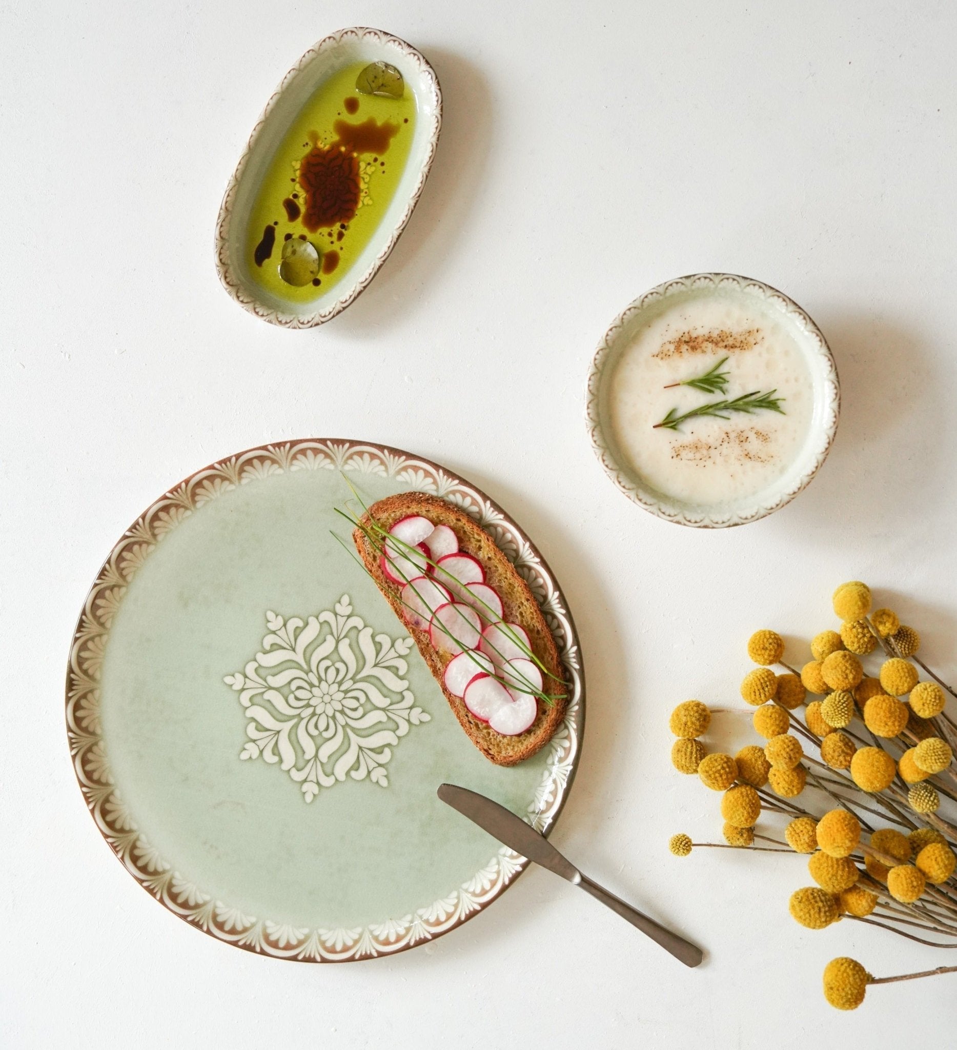 By Bone Rome Collection – Elegant Porcelain Tableware – Chaplin Home