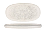 Lunar White Oval Service Plate 30 cm