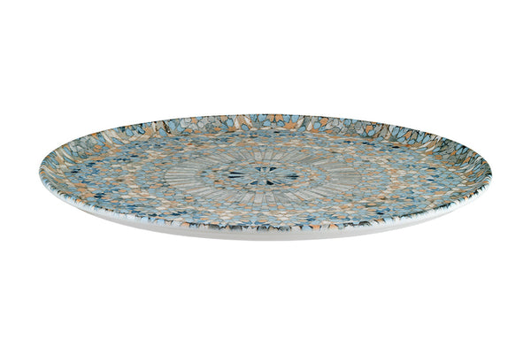 Luca Mosaic Pizza Plate 32 cm - Amoris Home