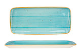 Aqua service plate 34x16 cm