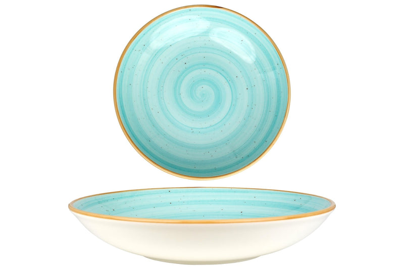 Aqua Deep Plate 25 cm (1300cc) - Chaplin Home