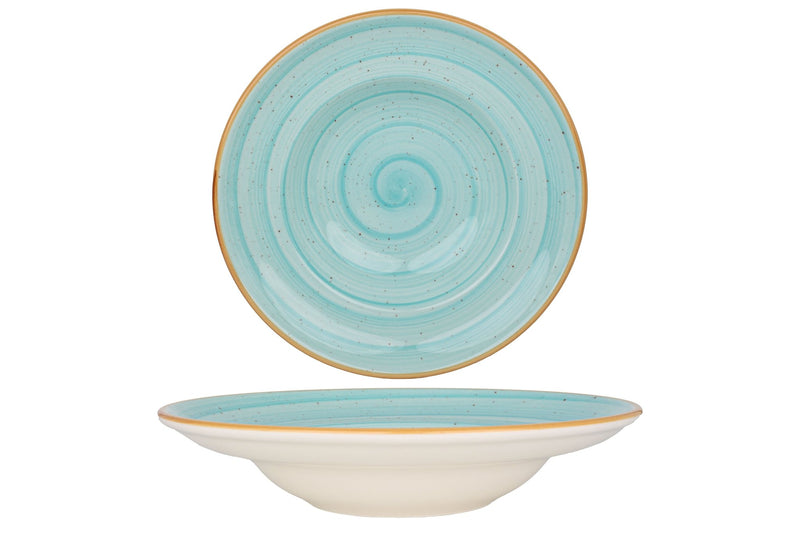 Aqua pasta plate 27 cm (450cc) - Chaplin Home