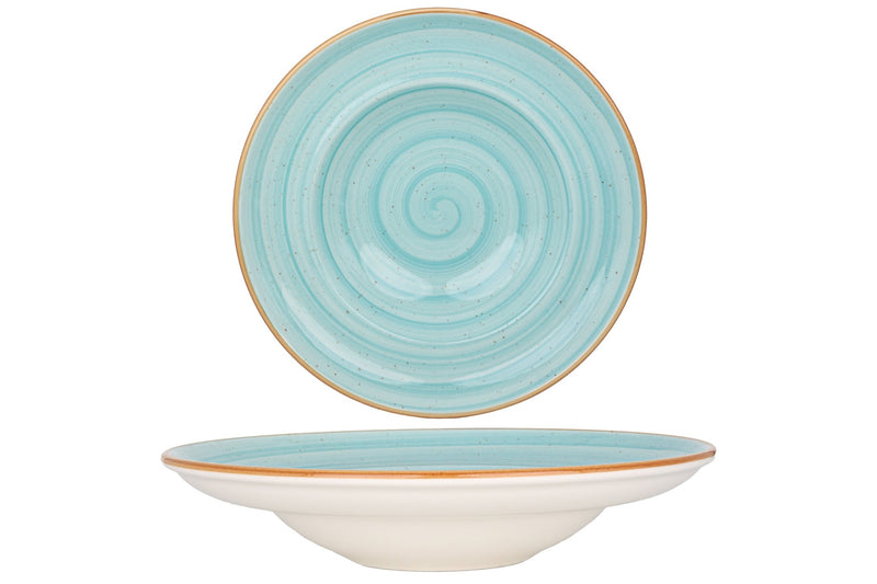 Aqua pasta plate 30 cm (550cc) - Chaplin Home