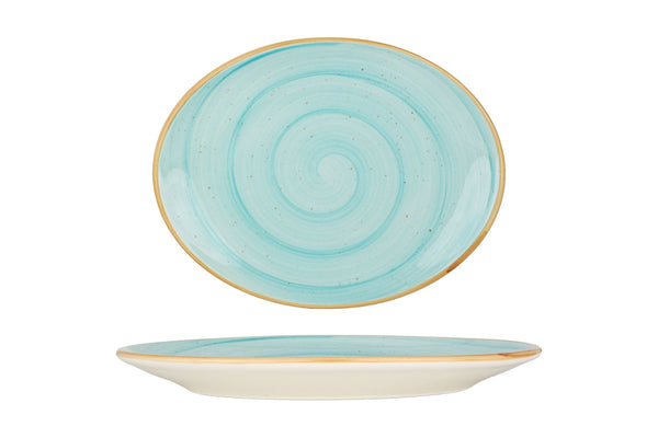 Aqua service plate 25x19 cm - Chaplin Home