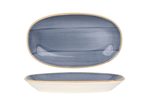 Aura Dusk Service Plate 24x14 cm - Chaplin Home