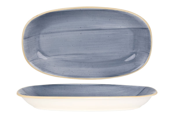 Aura Dusk Service Plate 34x19 cm - Chaplin Home