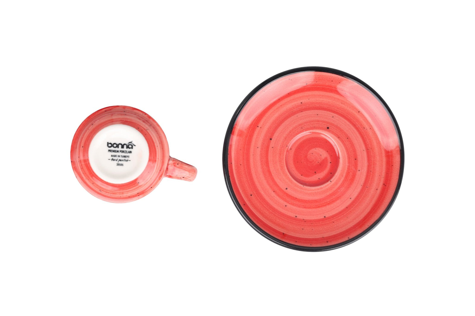 Bonna Aura Passion - Espresso cups & saucer set of 6 - Chaplinhome