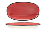 Aura Passion service plate 24x14 cm - Chaplin Home