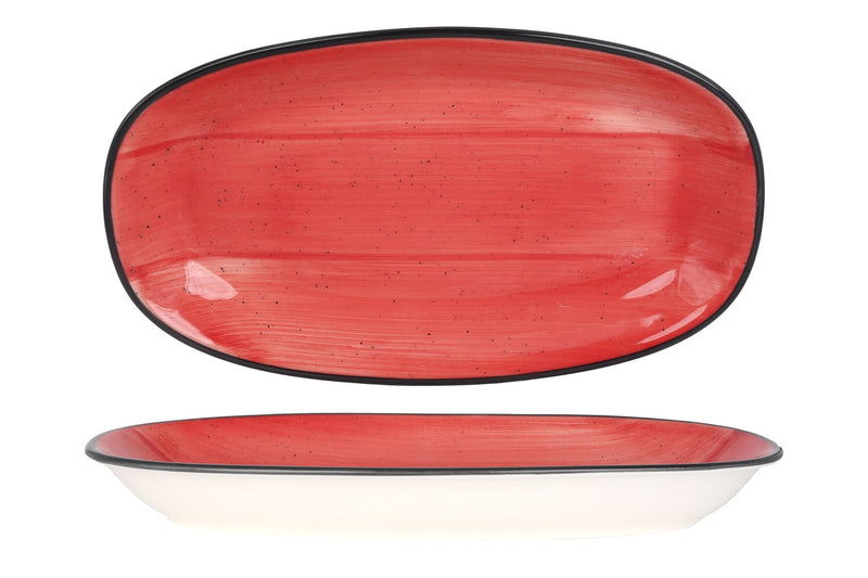 Aura Passion service plate 34x19 cm - Chaplin Home