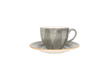Aura Space Teetasse mit Untertasse – 230 ml – 6er-Set – Chaplin Home