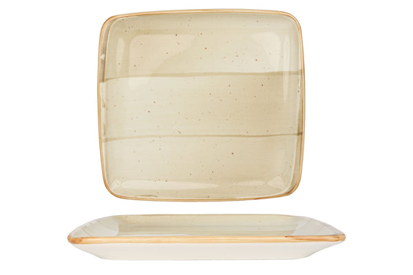 Aura Terrain Service Plate 22x20 cm - Chaplin Home