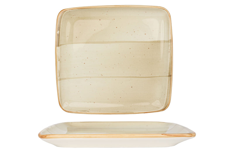 Aura Terrain Service Plate 22x20 cm - Chaplin Home