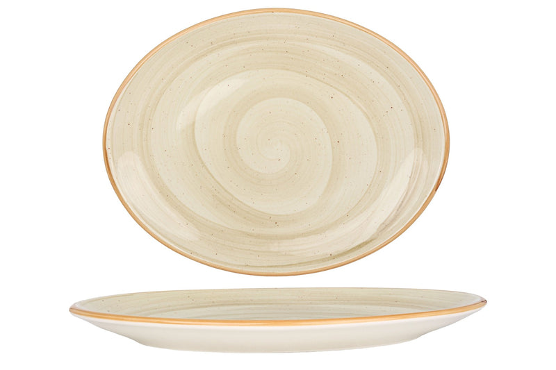 Aura Terrain Service Plate 31x24 cm - Chaplin Home