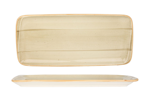 Aura Terrain Service Plate 34x16 cm - Chaplin Home