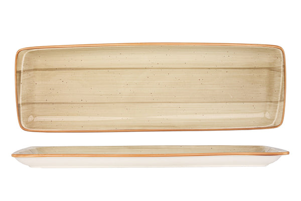 Aura Terrain Service Plate 48x16 cm - Chaplin Home