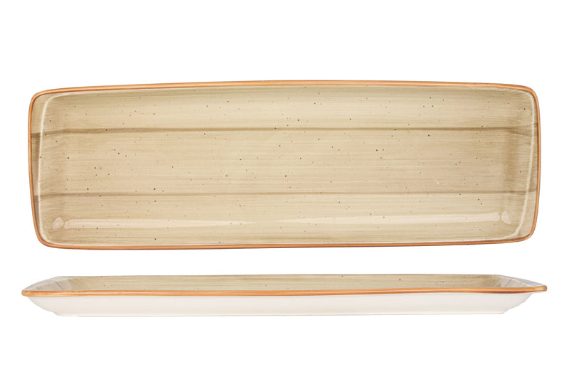 Aura Terrain Service Plate 48x16 cm - Chaplin Home