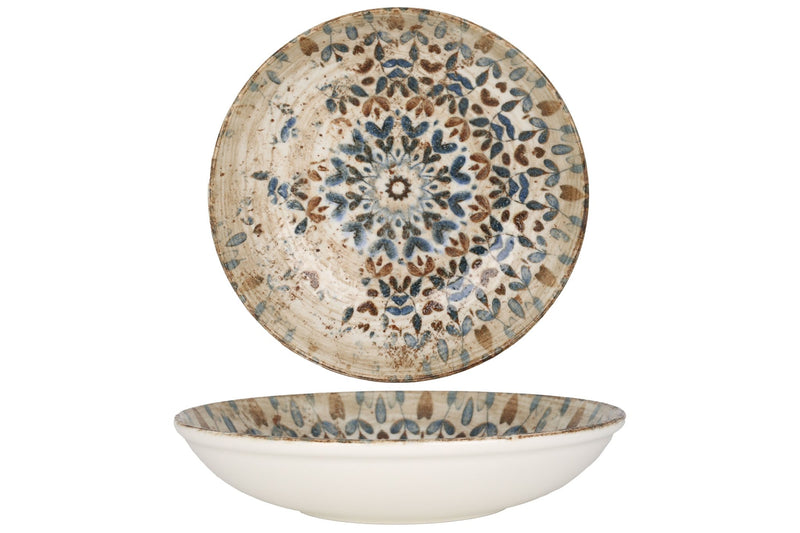 Aztec Deep Plate 25 cm (1200cc) - Chaplin Home