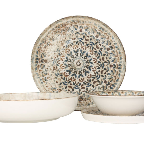 ヴィンテージ アズテック プレート セット