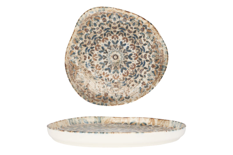 Aztec Desert Plate 20 cm - oval