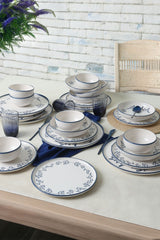 Blue Bloom Dinnerware Set 24 pcs - Chaplin Home