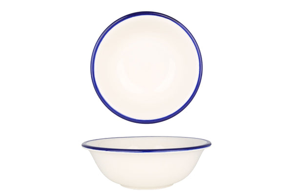 Blue Edge bowl 16 cm (400cc) - Chaplin Home