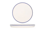 Blue Edge Dessert Plate 17 cm - Chaplin Home
