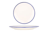 Blue Edge Dessert Plate 17 cm - Chaplin Home