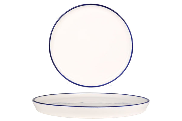 Blue Edge Dessert Plate 20 cm - Chaplin Home