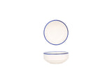 Bord bleu Assiette de service 10 cm (200 cc) - Chaplin Home