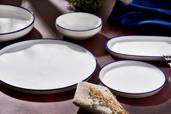 Blue Edge bowl 16 cm (400cc)