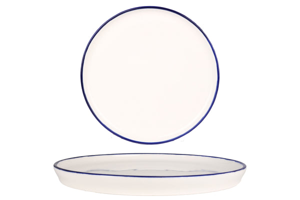 Blue Edge dinerbord 28 cm