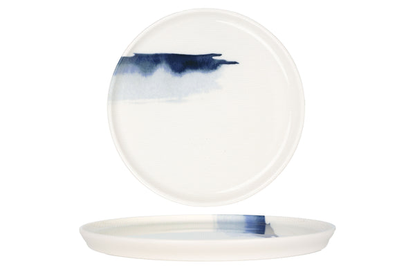 Blue Wave Diner Plate 28 cm