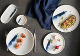 Blue Wave Dessert Plate 22 cm - Chaplin Home