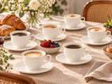 Nicole Espresso Cup (90cc) & Saucer Set of 6