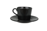 Notte Neat Espresso cup with saucer - 80cc - set of 6