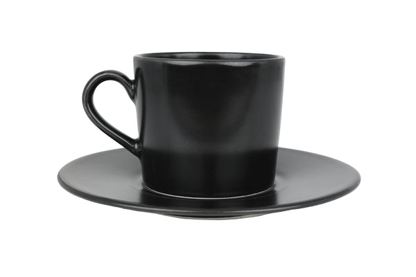 Notte Neat Tea cup with saucer - 250cc - set of 6