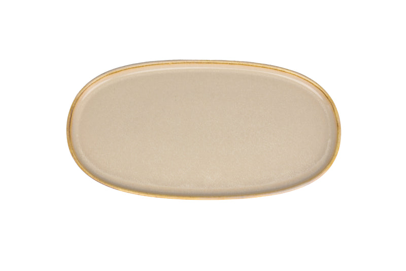 Sand Hygge Oval Service Plate 30cm