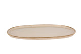 Sand Hygge Oval Service Plate 34cm