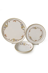 Bronze Bloom Dinnerware Set 18 pcs - Chaplin Home