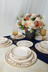 Bronze Bloom Dinnerware Set 18 pcs - Chaplin Home