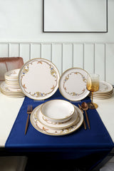Bronze Bloom Dinnerware Set 18 pcs - Chaplin Home