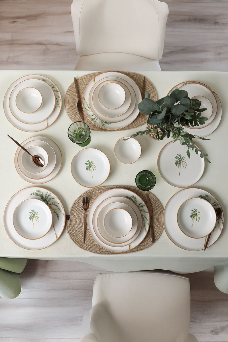 Bronze Palmiye Dinnerware Set 24 pcs - Chaplin Home
