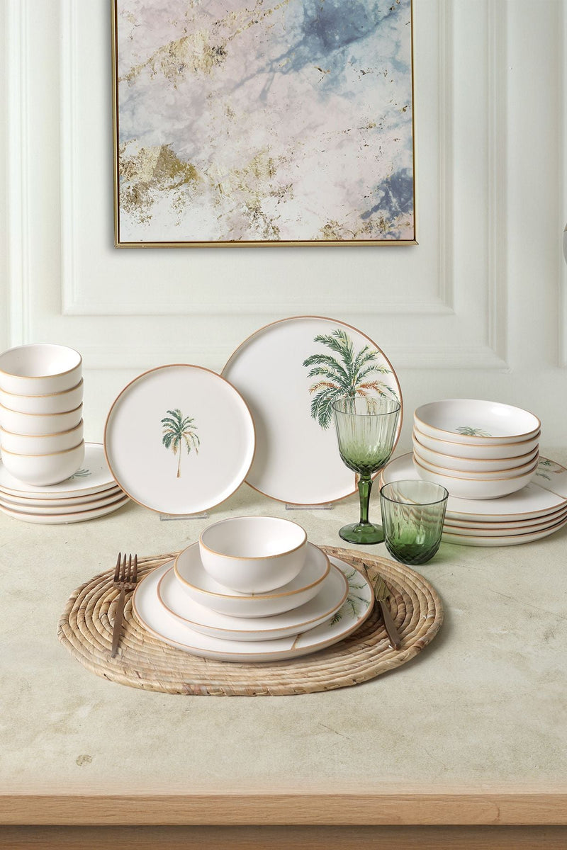 Bronze Palmiye Dinnerware Set 24 pcs - Chaplin Home