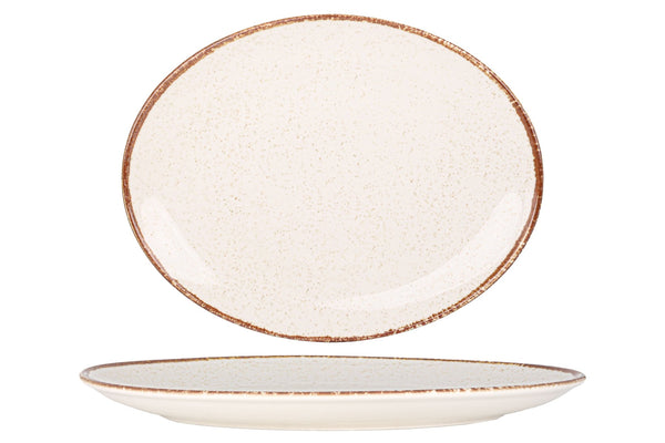 Brunilda Service Plate 31 cm - oval - Chaplin Home