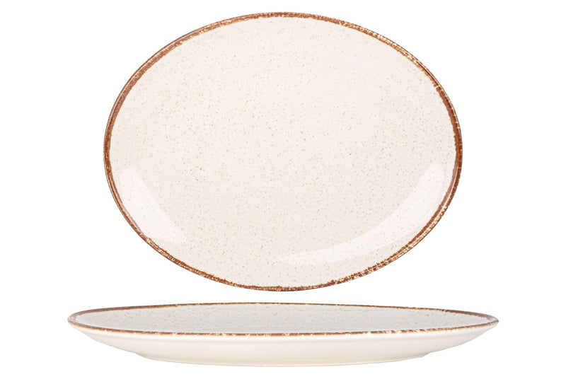 Brunilda Service Plate 31 cm - oval - Chaplin Home