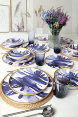 Brush & Bloom Dinnerware Set 18 pcs - Chaplin Home