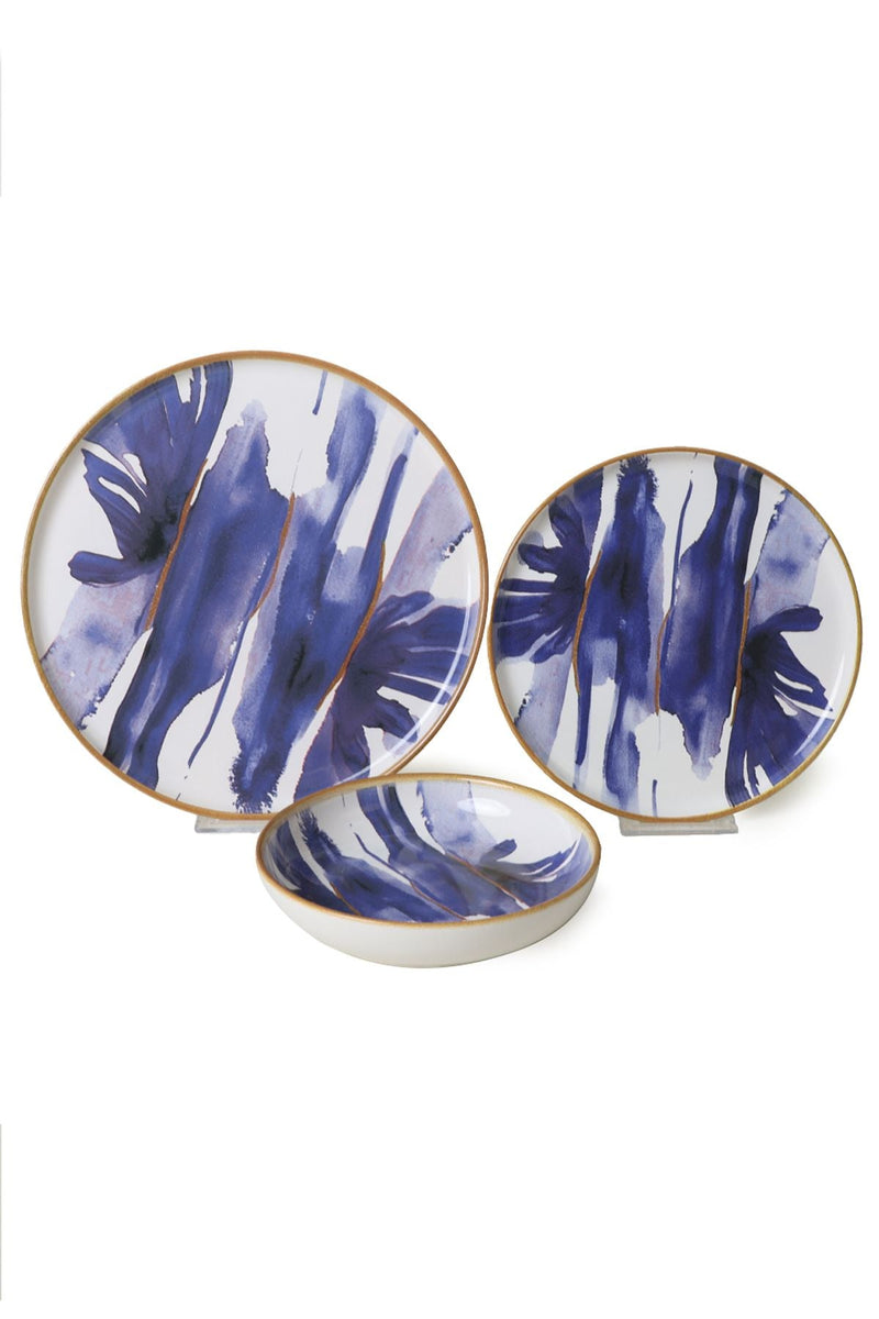 Brush & Bloom Dinnerware Set 18 pcs - Chaplin Home