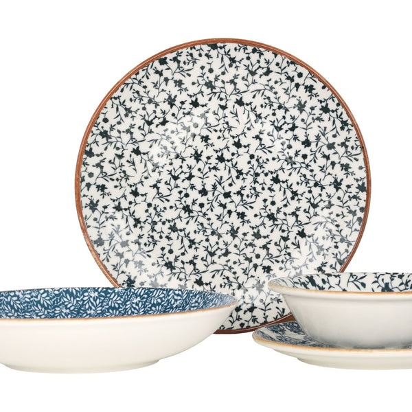 Bonna Calif dinnerware Set - 24 pieces - 6 persons - Chaplinhome